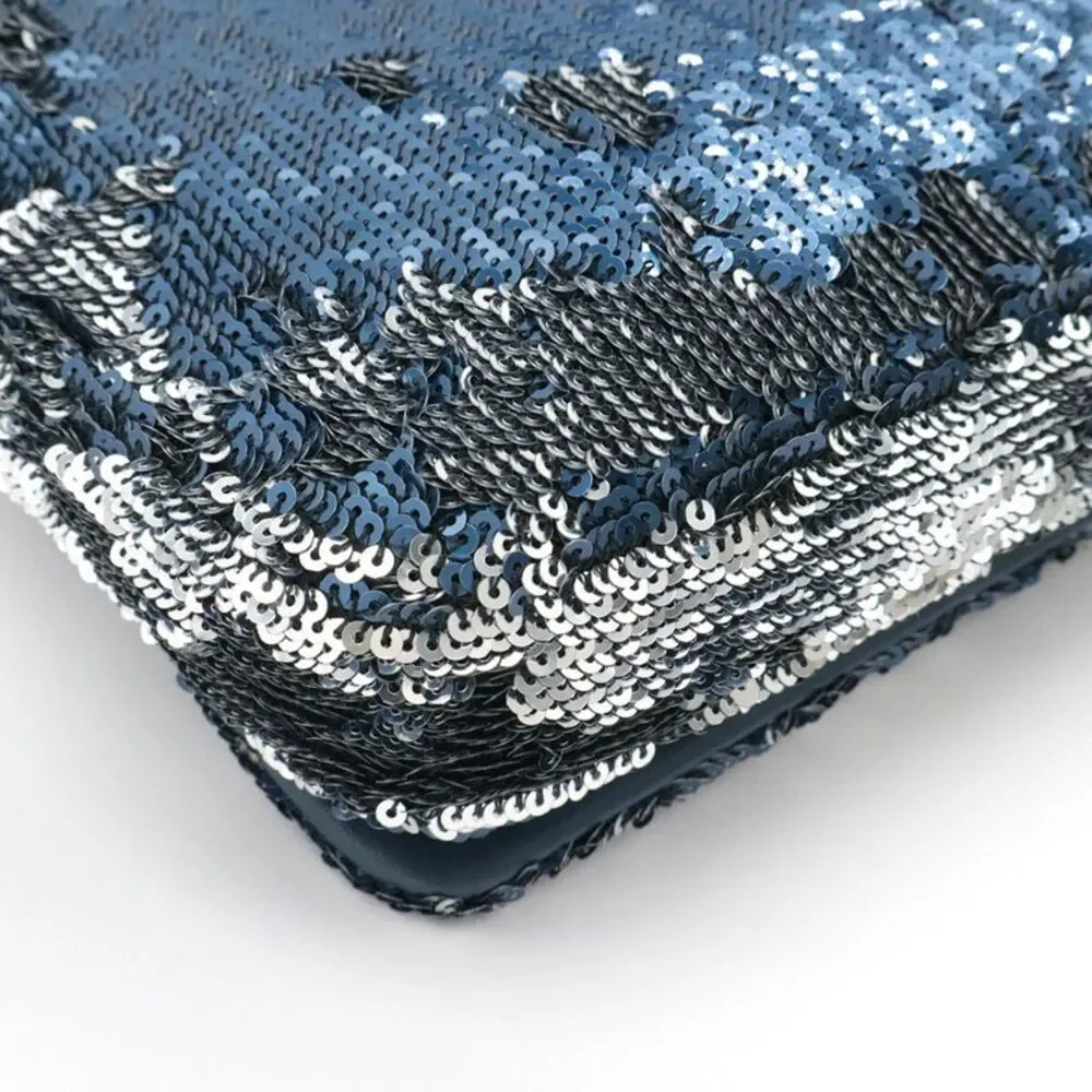 Chanel COCOCUBA Sequin Leather Shoulder Bag